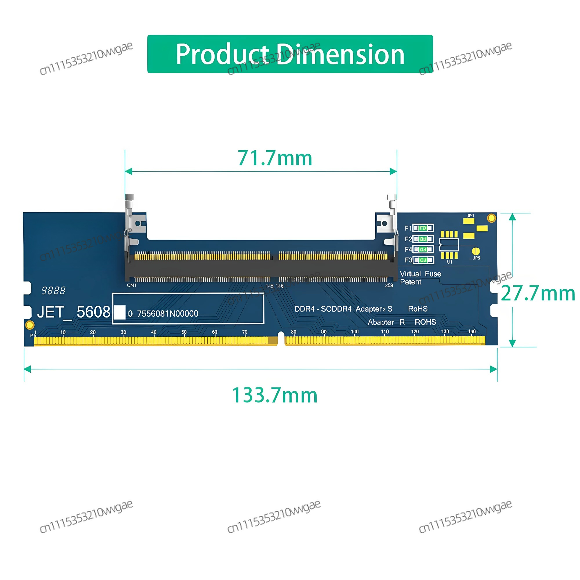 Laptop RAM Adapter Card Conver - Ddr4 Desktop Ram review and price