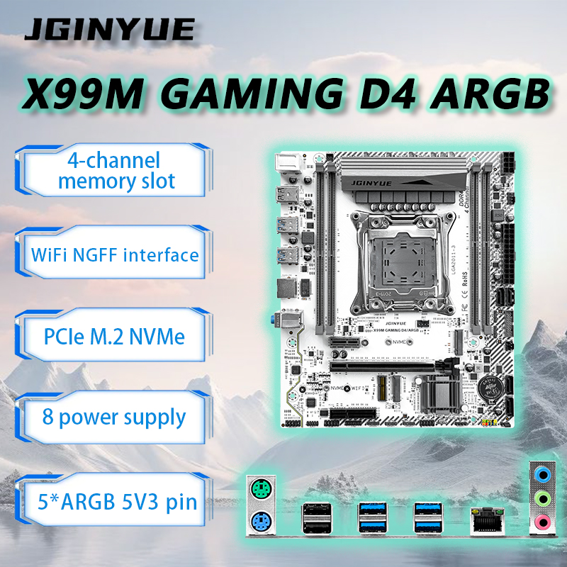 JGINYUE X99 Motherboard LGA201 - Ecc Ram Server review and price