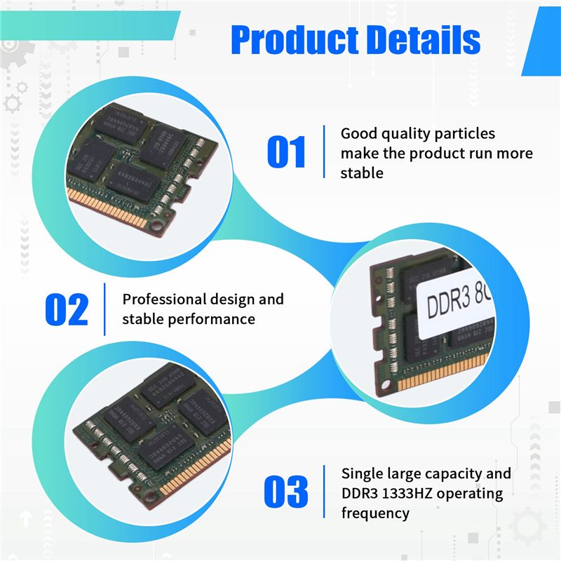 8GB DDR3 1333MHZ Ecc Ram Memor - Ecc Ram Server review and price