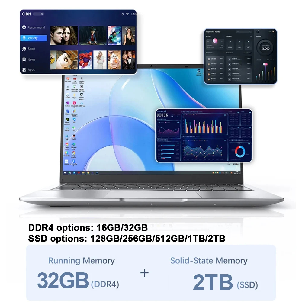 2026 New 14.1 Inch Ultra Thin  - Ddr4 16Gb review and price