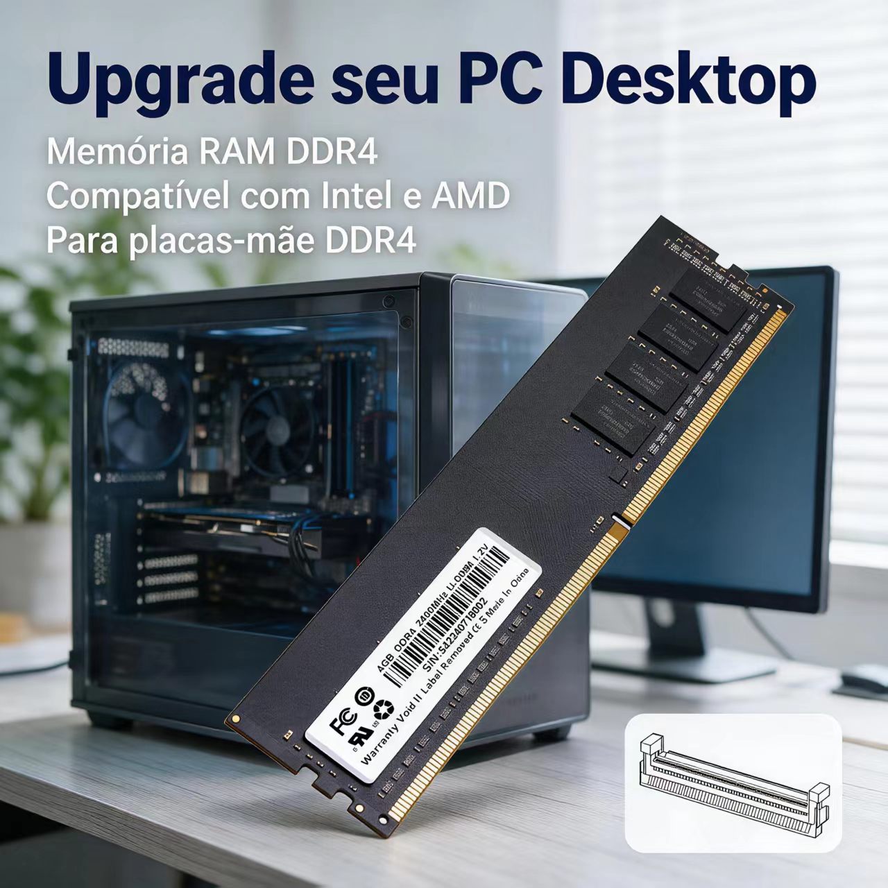 DDR4 RAM 4GB 8GB 2400MHz Deskt - Ddr4 2400Mhz review and price