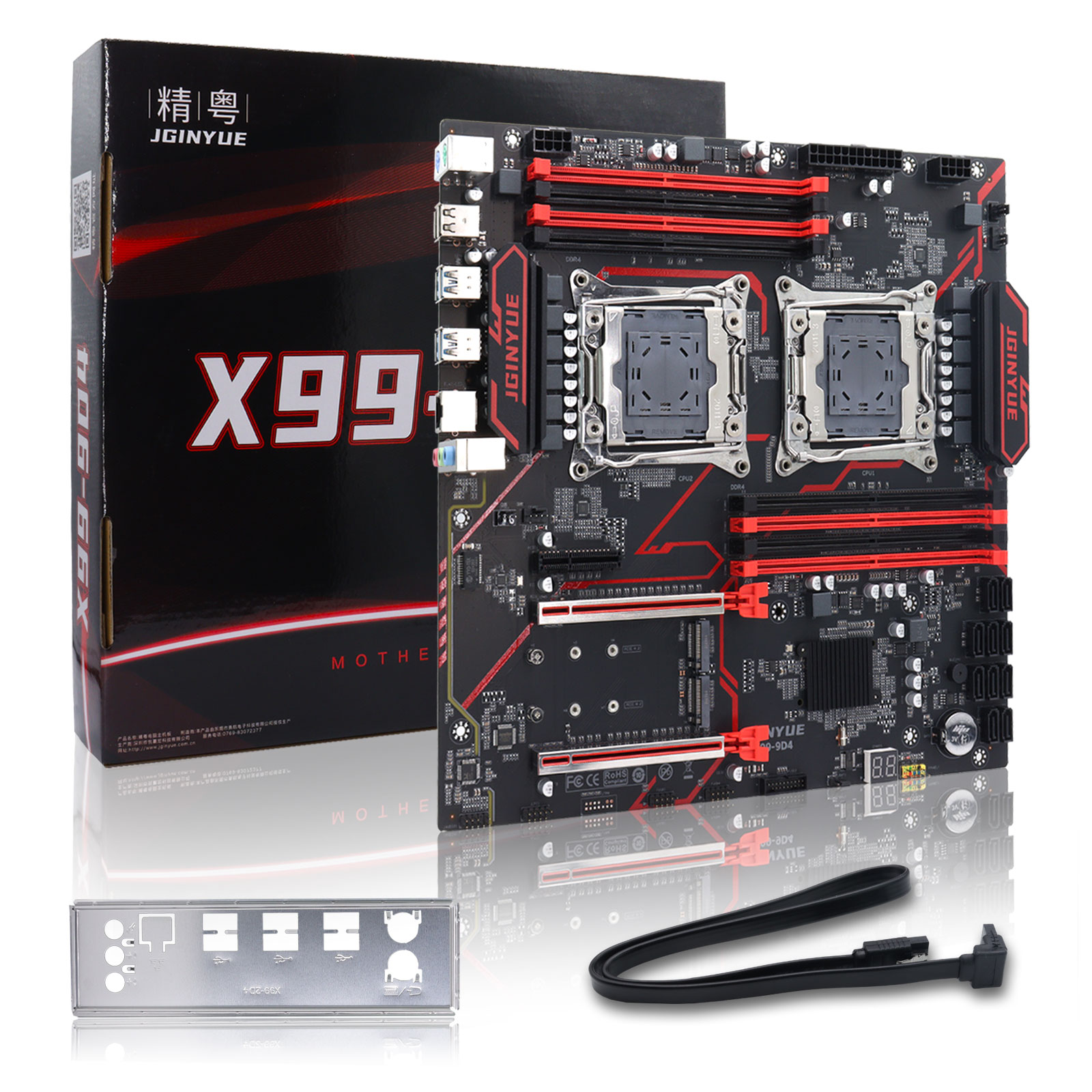 JGINYUE X99‑9D4 Dual LGA2011‑3 - Ecc Ram Server review and price