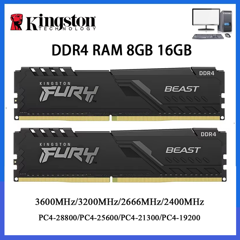 DDR4 Kingston BEAST RAM 3200MH - Ddr4 2400Mhz review and price