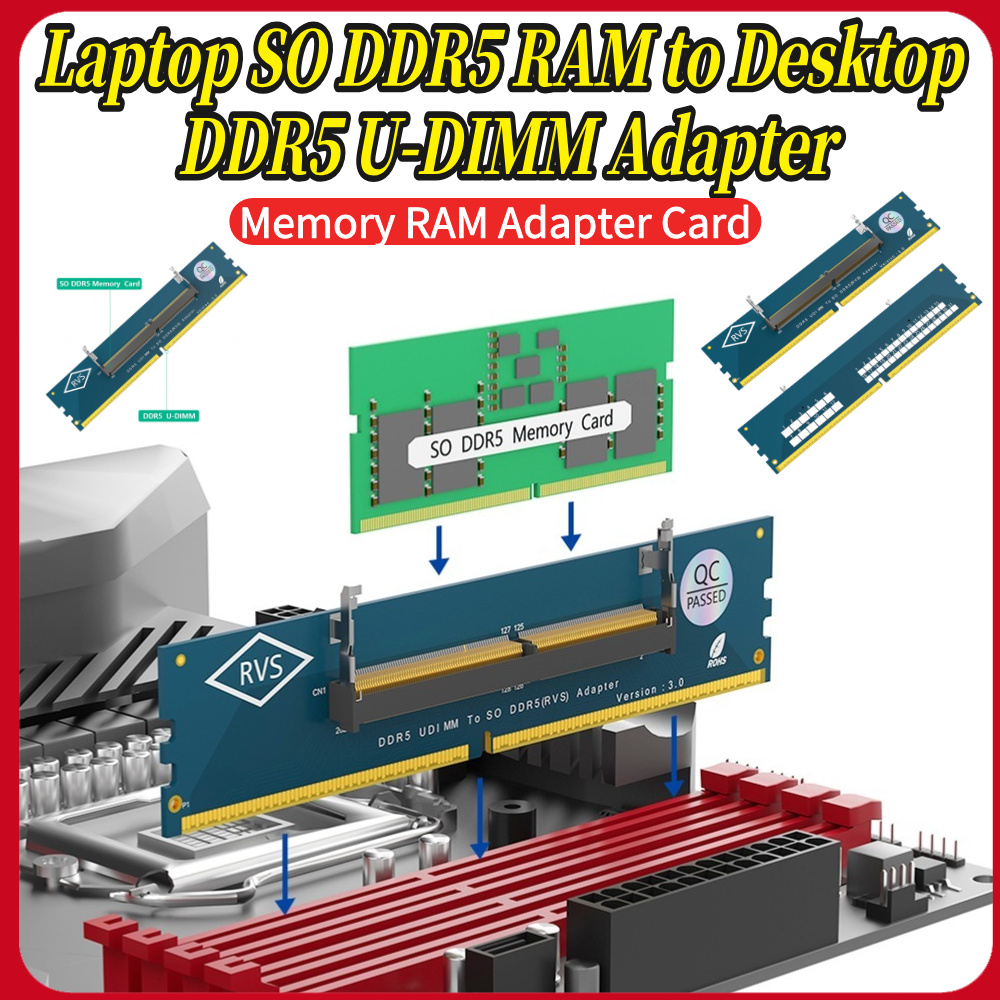 Laptop SO DDR5 RAM To Desktop  - Ram Memory Module review and price